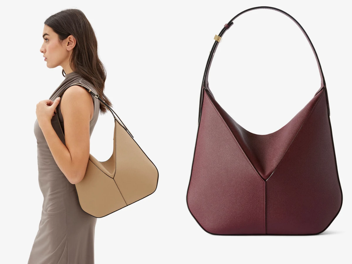 Valextra ViVi Hobo Medium Bag，NT.110,800