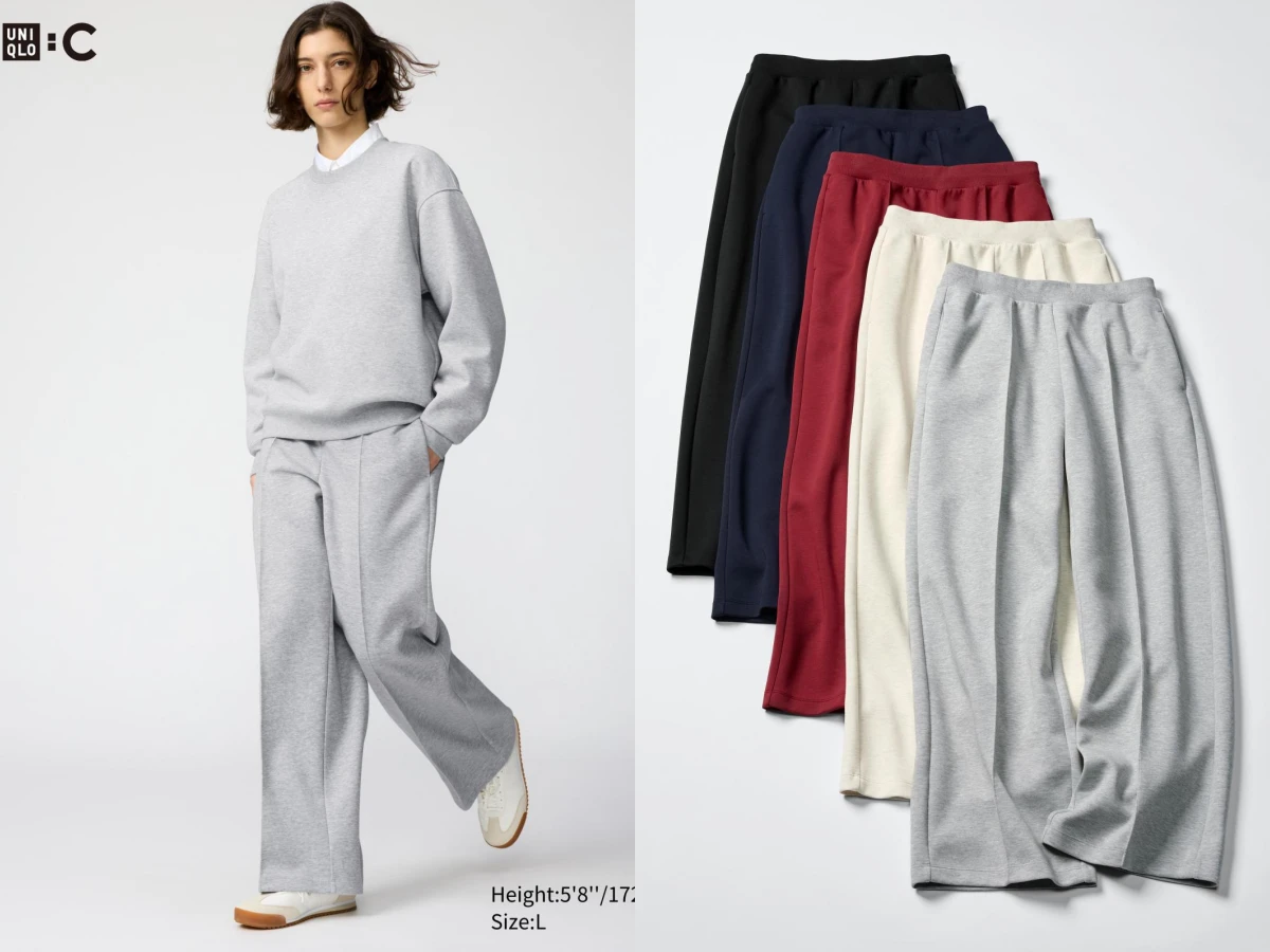 UNIQLO C系列新舊款棉褲比較