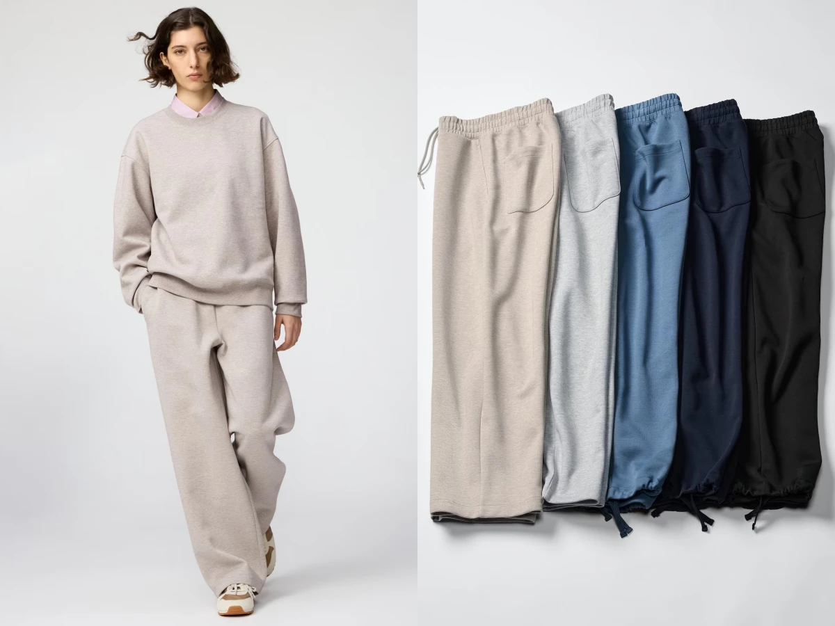 UNIQLO C系列新舊款棉褲比較