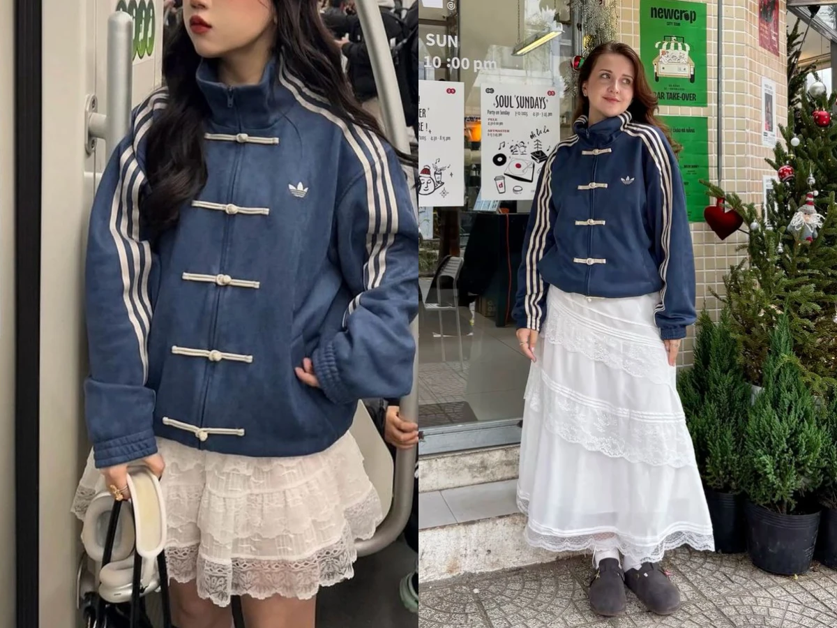 adidas Originals 三葉草新中式外套爆紅！