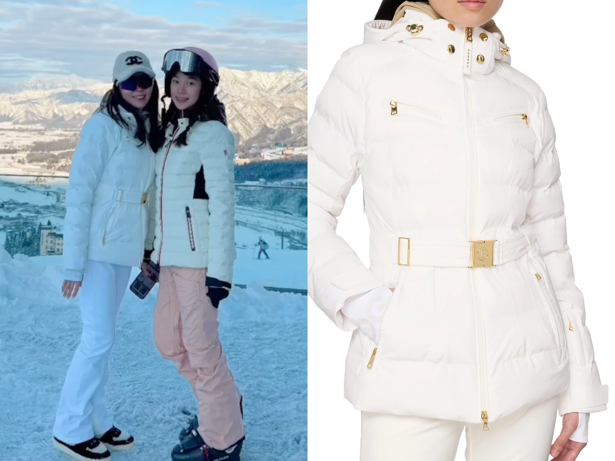 曾馨瑩羽絨服是天王嫂標配