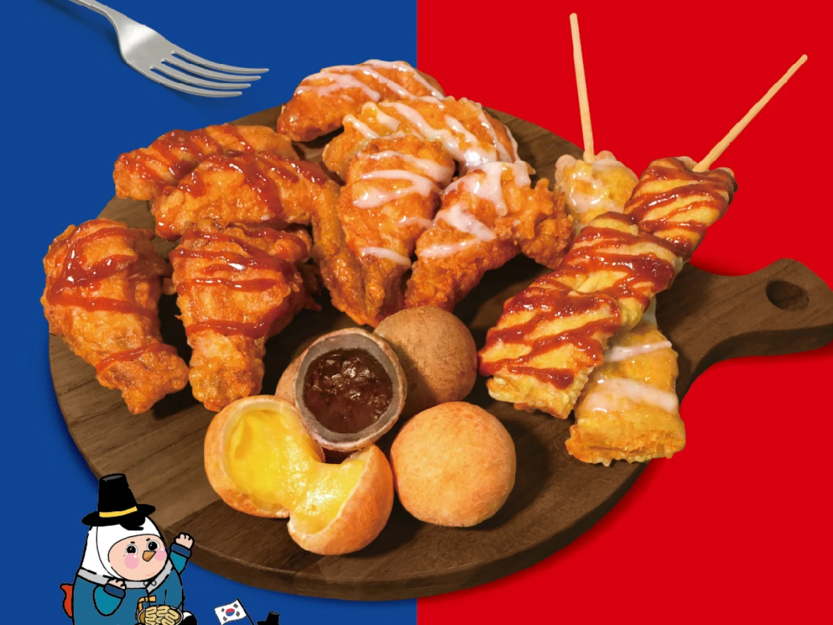 繼光香香雞新品：韓式風味餐