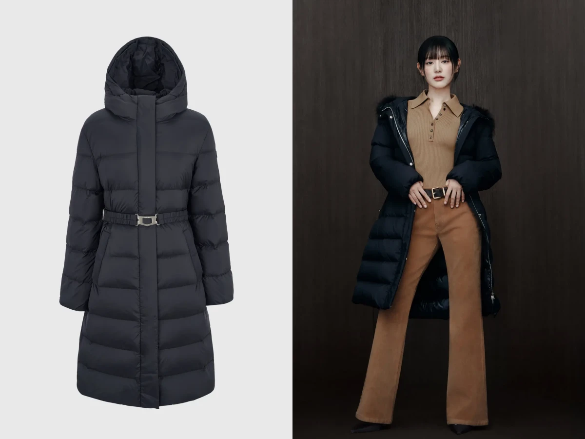 長版羽絨外套穿搭：女星愛全黑穿搭、長版羽絨外套推薦