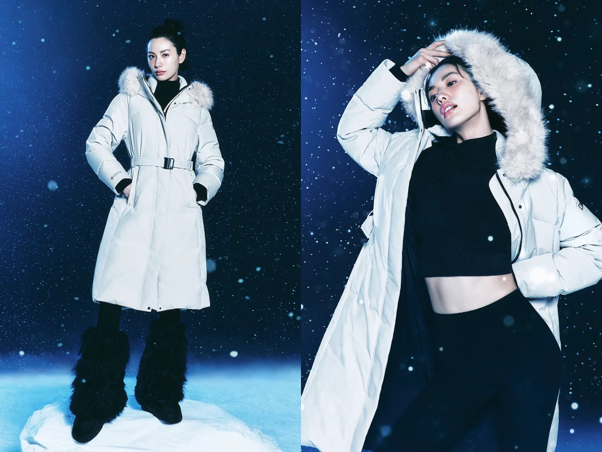 長版羽絨外套穿搭：女星愛全黑穿搭、長版羽絨外套推薦