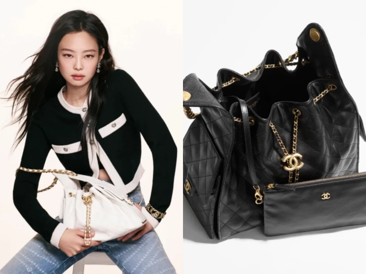 金唱片Jennie 10 款經典包盤點黑色包包、JENNIE新香奈兒包