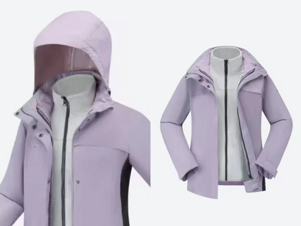 迪卡儂 三合一保暖外套 NH100，NT.1,999