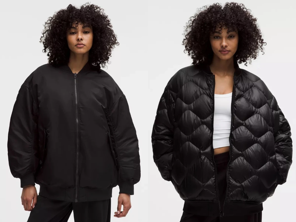 lululemon 600-Down-Fill 寬版剪裁羽絨飛行員外套，NT.13,980