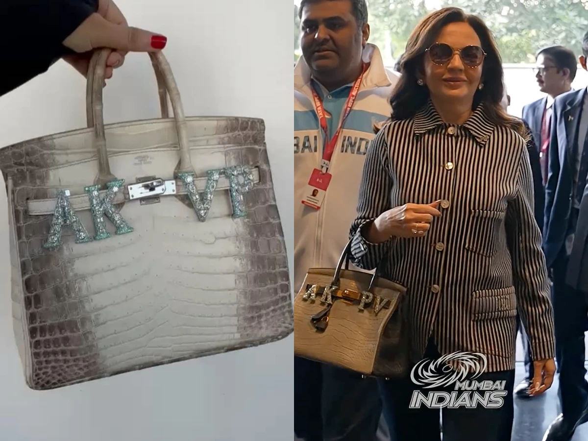 含著鑽石出生！亞洲首富柏金包上掛鑽石