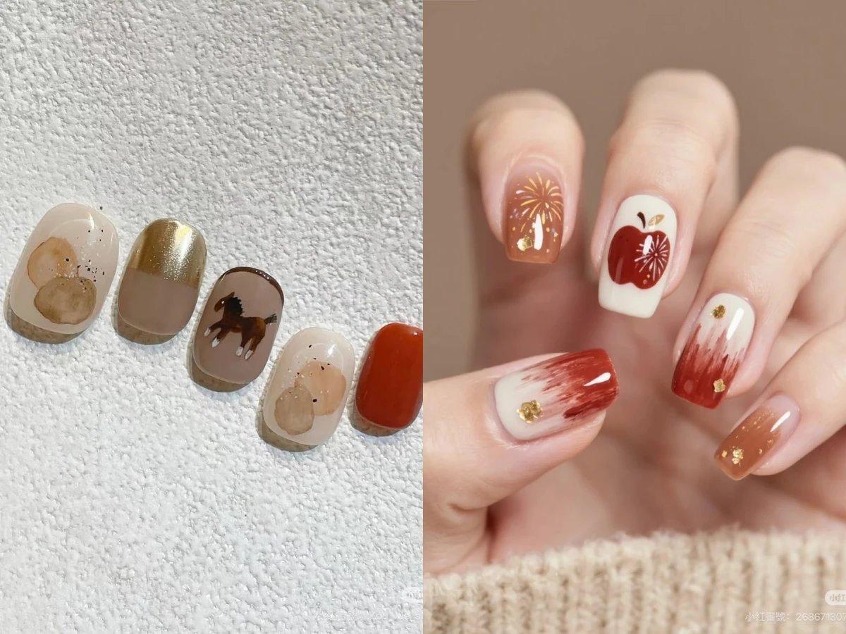 2026新年開運美甲爆紅！這款「暈染美甲」招財又不俗氣，一次實現兩種願望