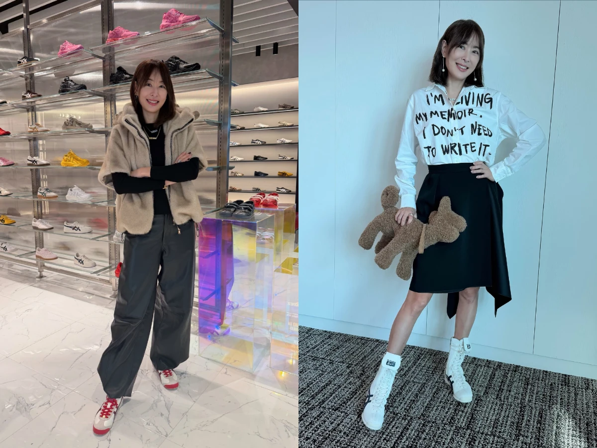 賈永婕登頂101穿Nike小白鞋！林志玲、楊謹華「爆走小白鞋」搜出：這雙真的能走一整天