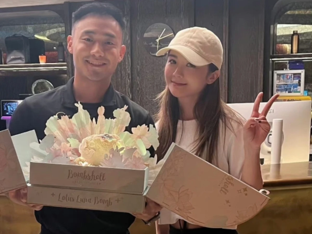 阿Sa認愛小9歲健身教練男友