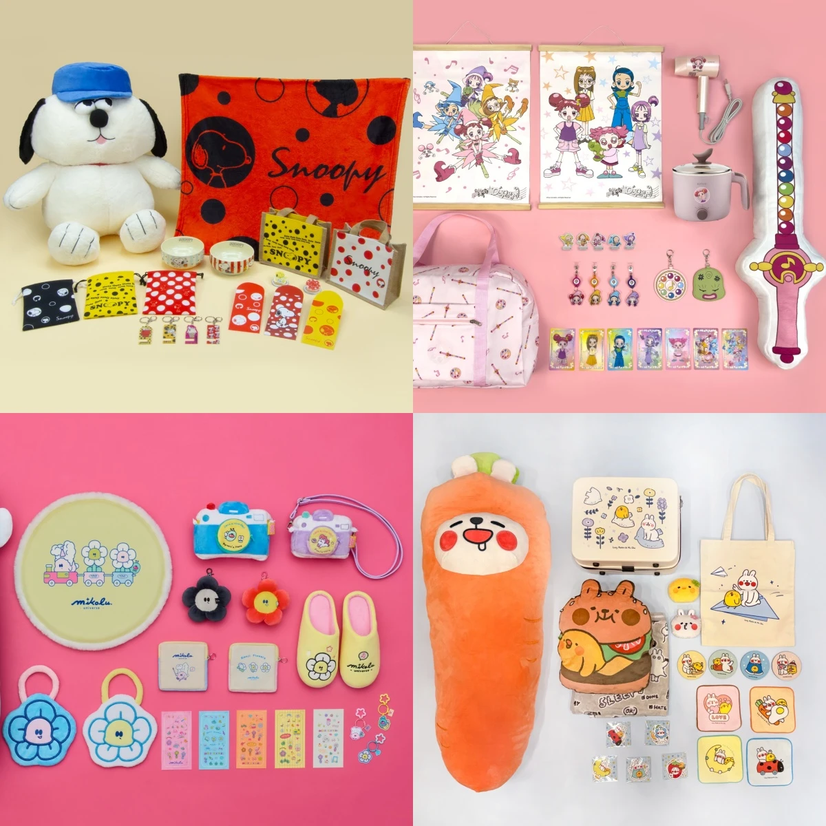 50元就能抽！康是美史努比、mikolu等80款周邊抽抽有獎，小魔女DoReMi加價購別錯過