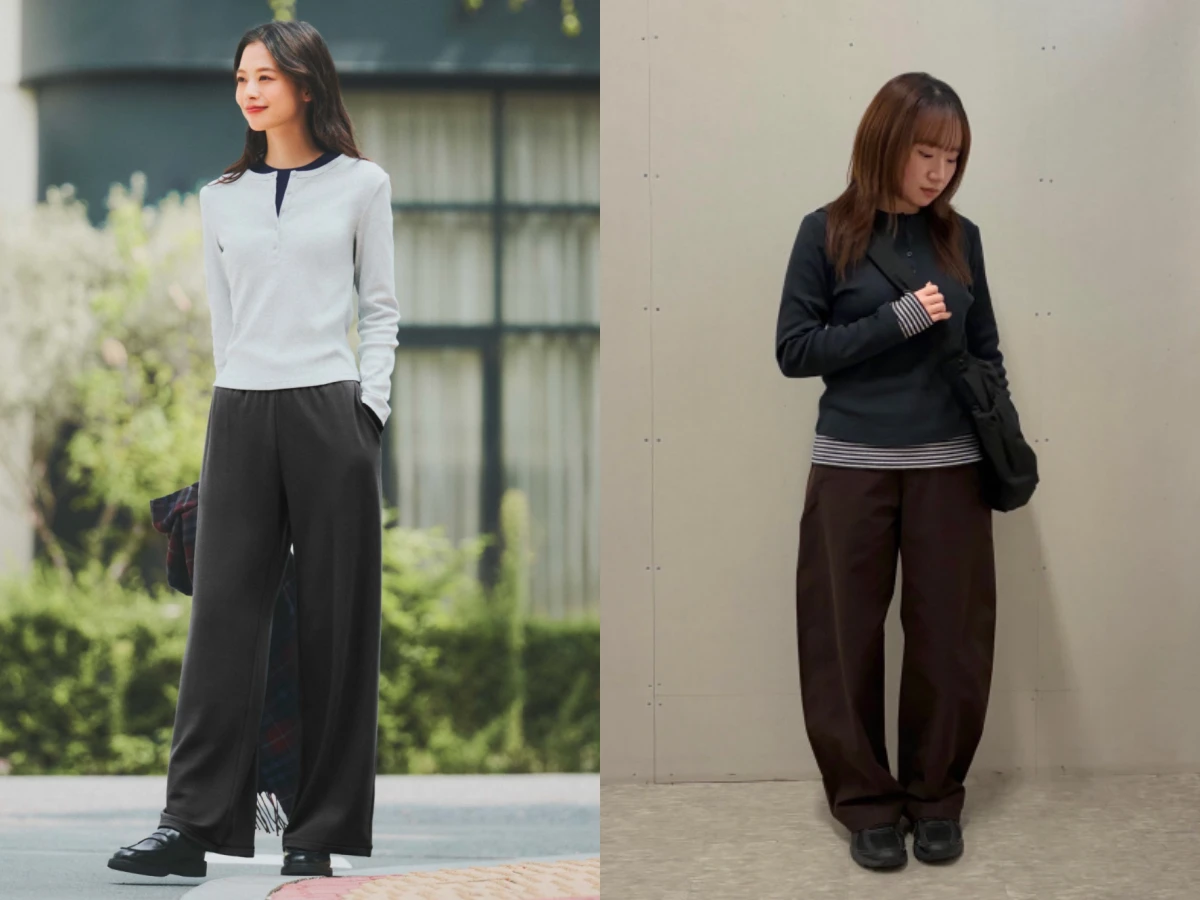 韓國熱賣！ UNIQLO 羅紋亨利領T恤