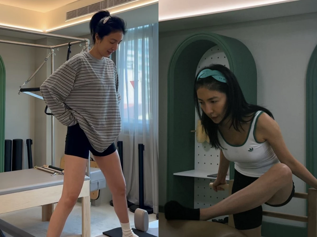 女星皮拉提斯穿搭