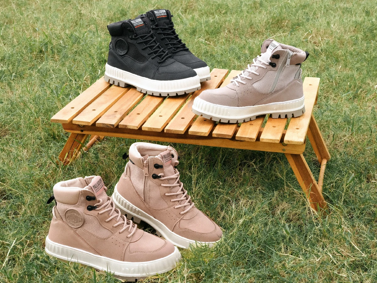 PALLADIUM 橘標防水PALLASHOCK ZIP巧克力靴，NT.3,980