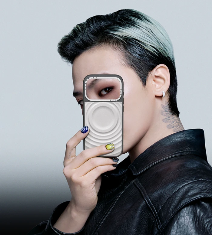 GD同款手機殼台灣1/26開搶！CASETiFY首位代言人5款波紋手機殼＋配件一次看