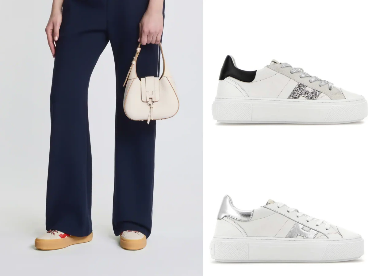 昆凌又穿HOGAN 小白鞋！新款巧妙增高5公分