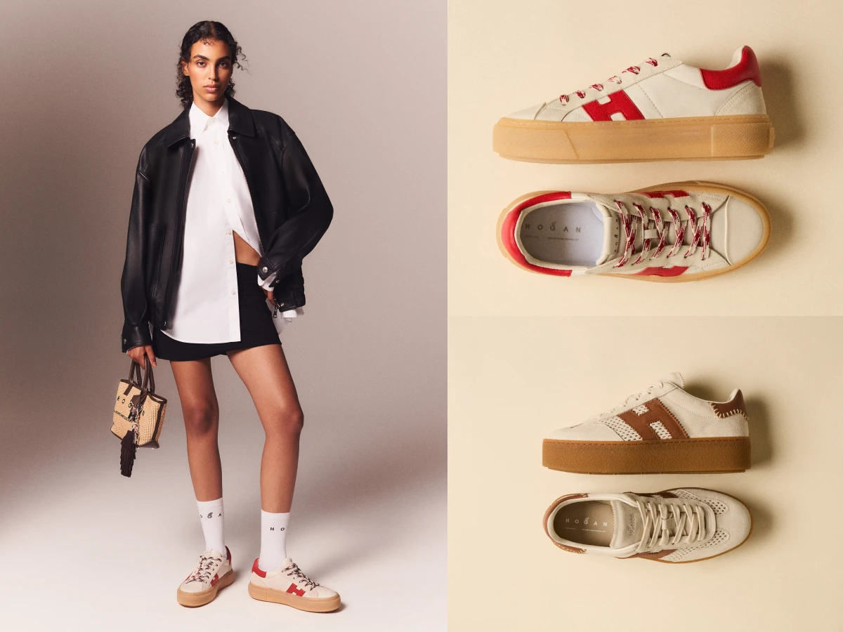 昆凌又穿HOGAN 小白鞋！新款巧妙增高5公分