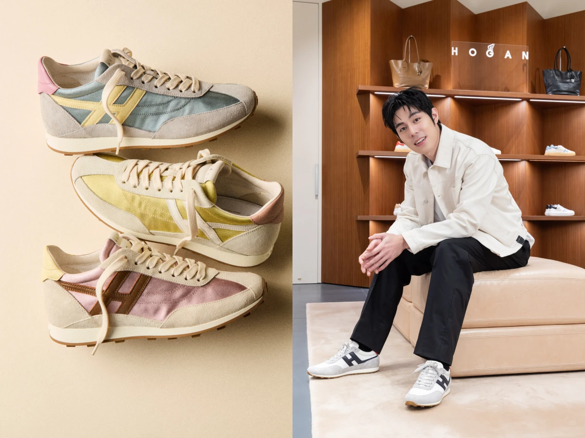 昆凌又穿HOGAN 小白鞋！新款巧妙增高5公分