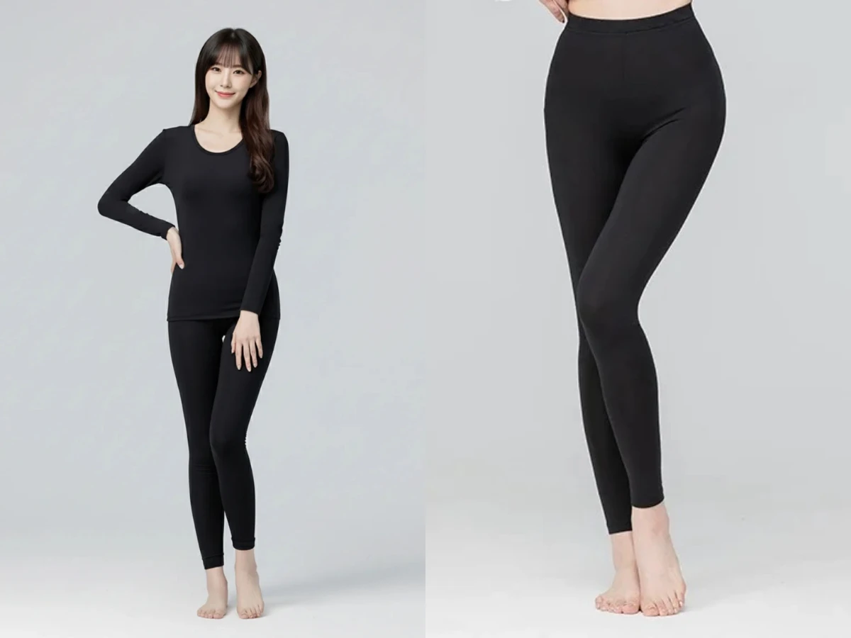 WIWI 第 5 代溫灸刷毛九分發熱褲，NT.799