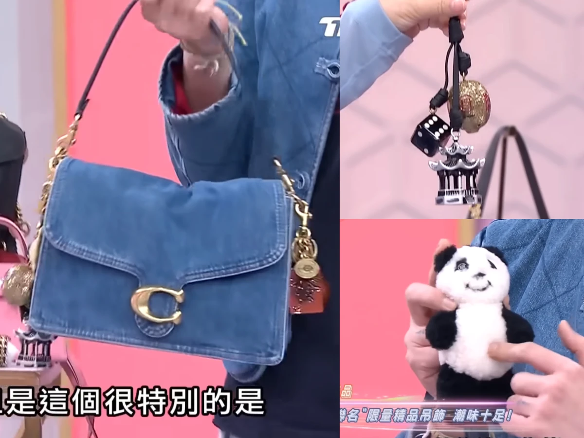 藍心湄王彩樺節目上公然搶包！全為這顆「超限量Coach包」