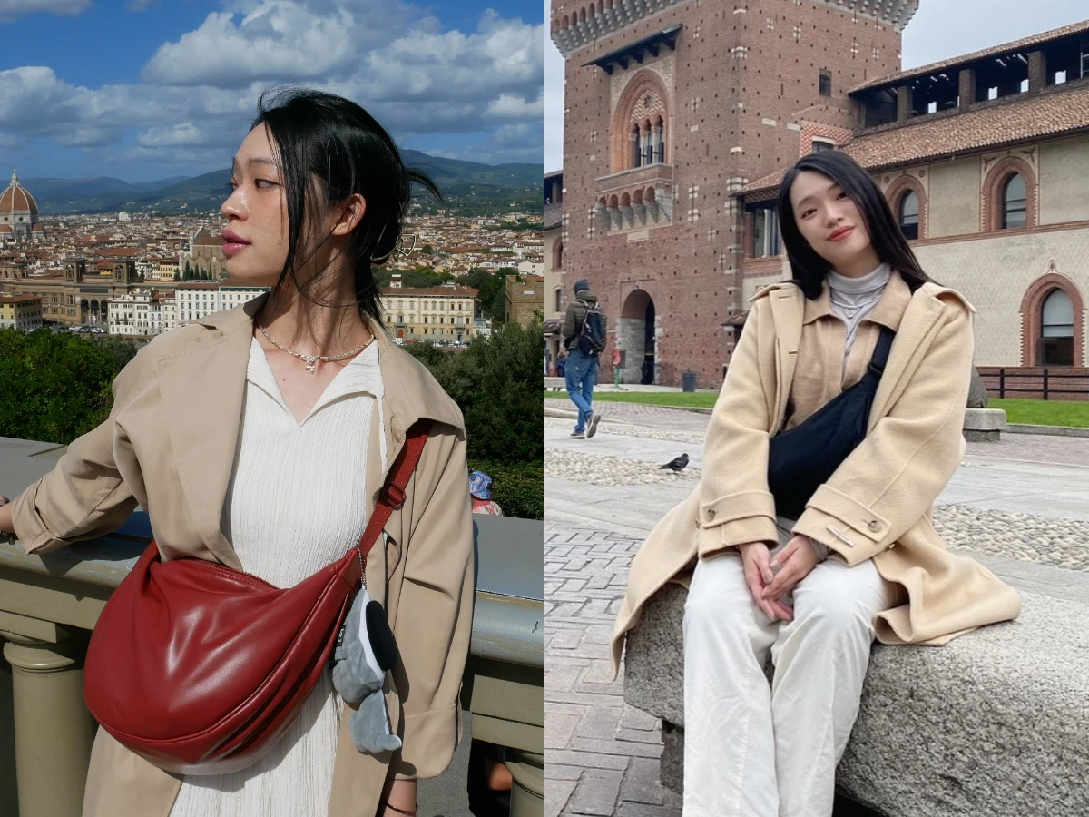 防塵袋不能丟！藍心湄「歐洲防扒手」訣竅曝光～貴婦們逛街都用包中包防搶|女人我最大