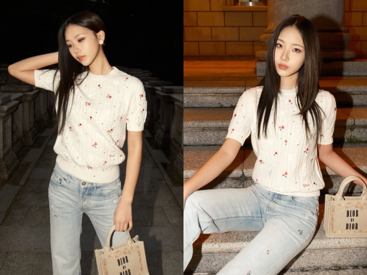 小 S 大女兒 ELLY 穿上 Dior 2026 春夏，白開水穿搭