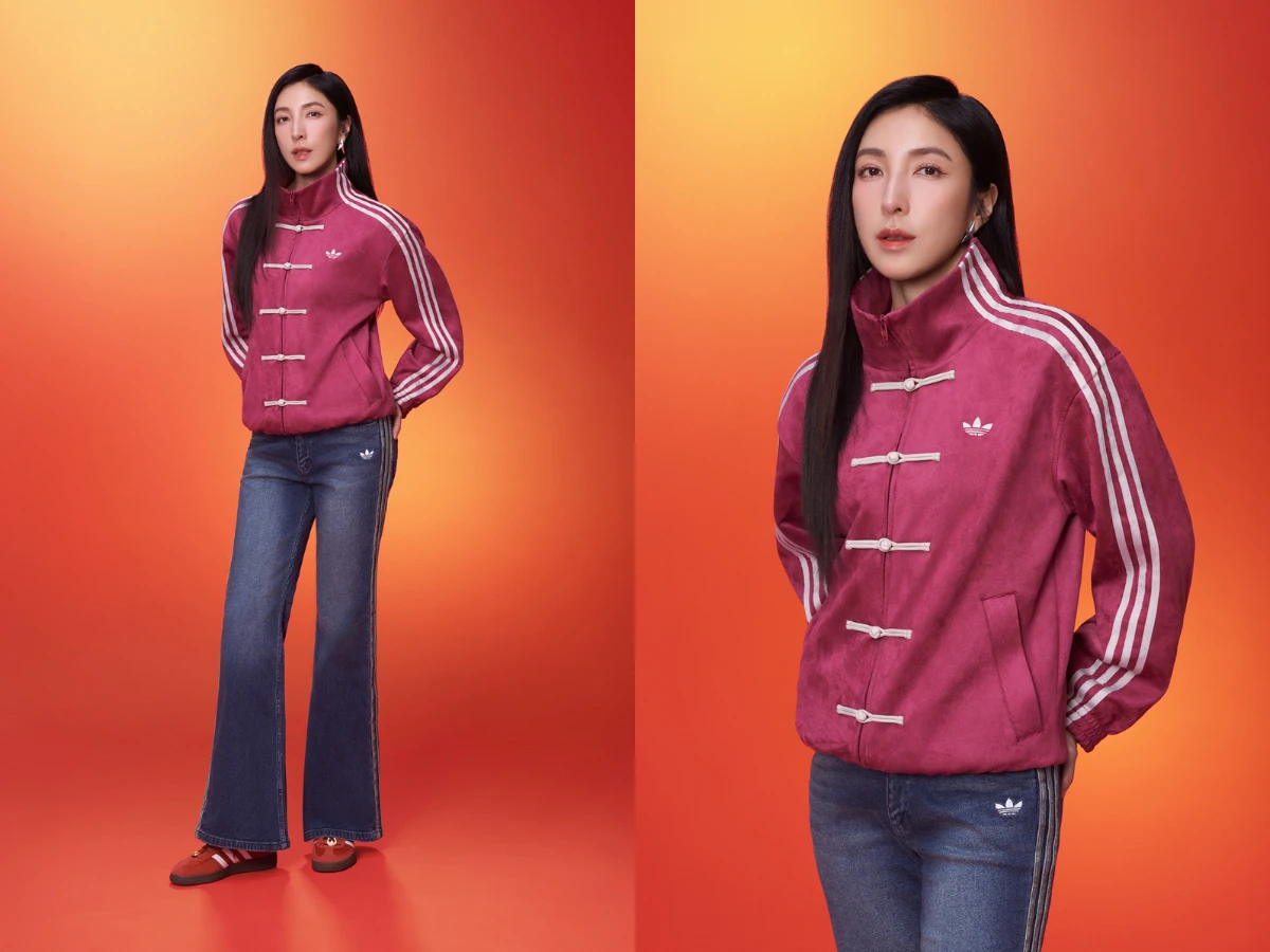 楊謹華adidas Originals穿搭