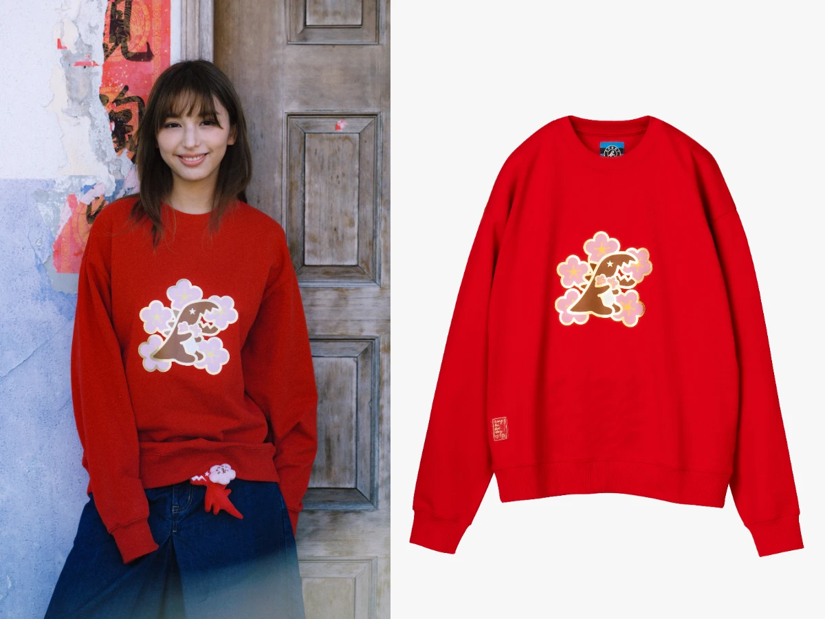 SPORT b. 新年限定桃花Dino毛衣 NT.5,980