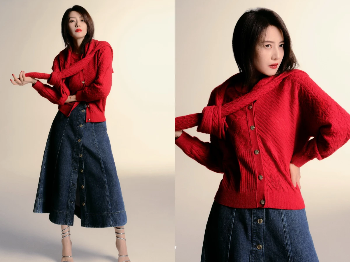 高圓圓ba&sh穿搭