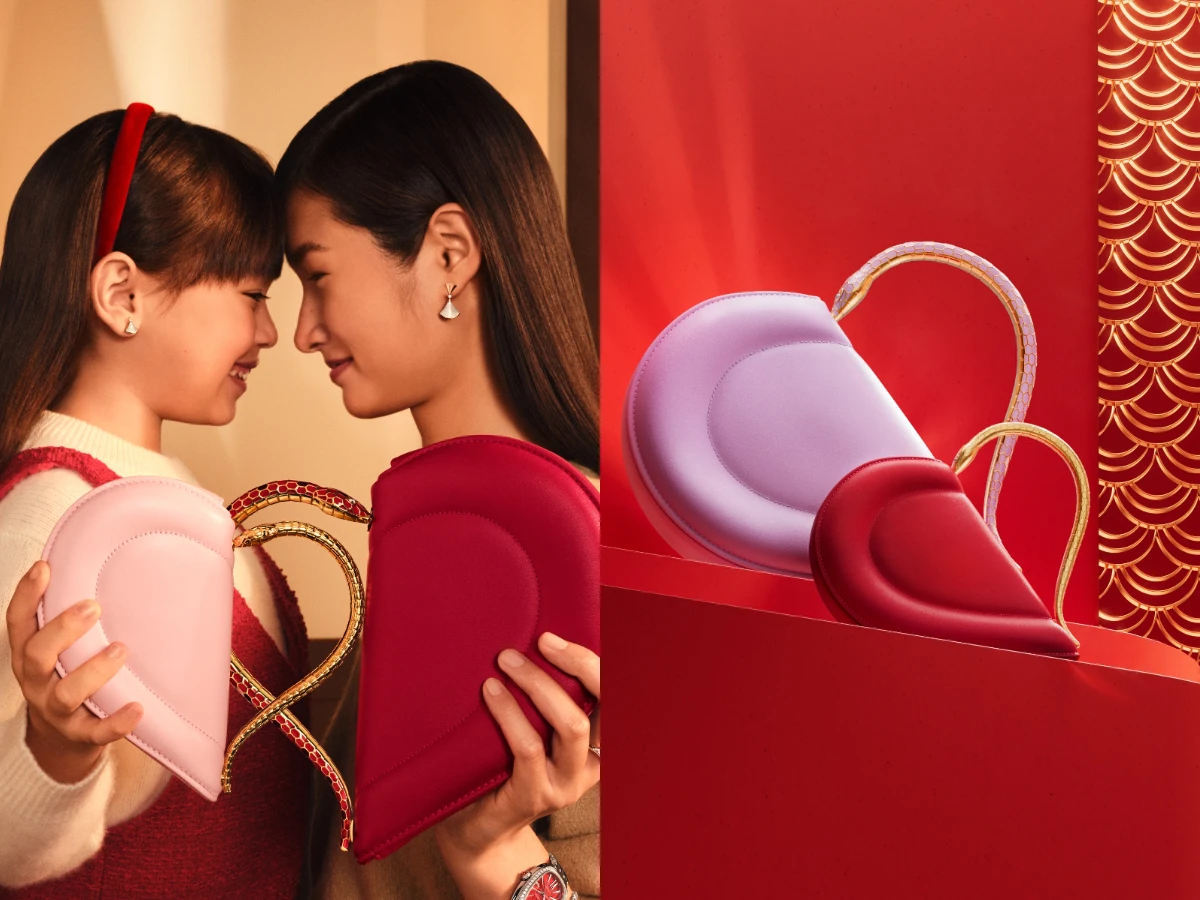 馬年包包：寶格麗 Serpenti Cuoricino 迷你手提包，NT.75,800