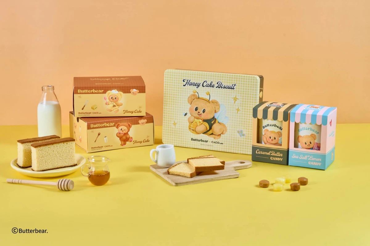 Butterbear x 加州椰子集團超人氣聯名！