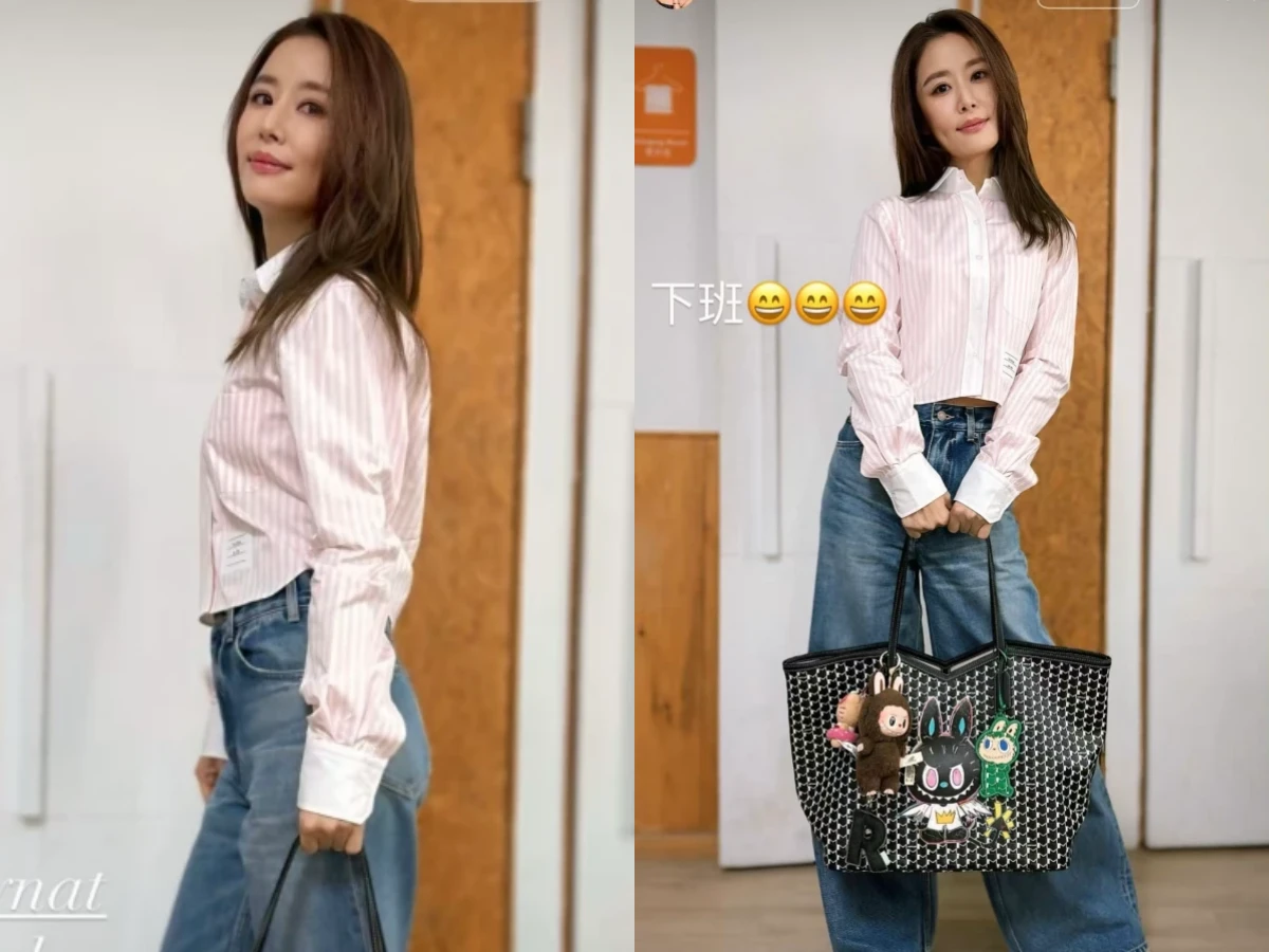 林心如50歲沒老過！包包選得都是長期主義單品