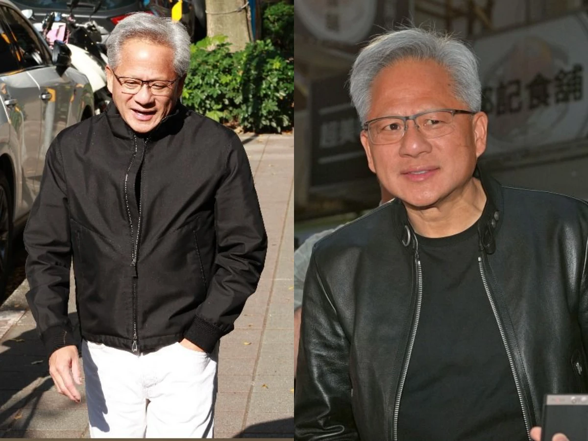 黃仁勳換穿飛行外套仍帥氣 mégawoman