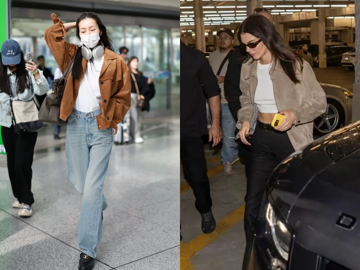 麂皮外套繼續流行！跟著高允貞、昆凌、Jennie、張曼玉學麂皮外套穿搭