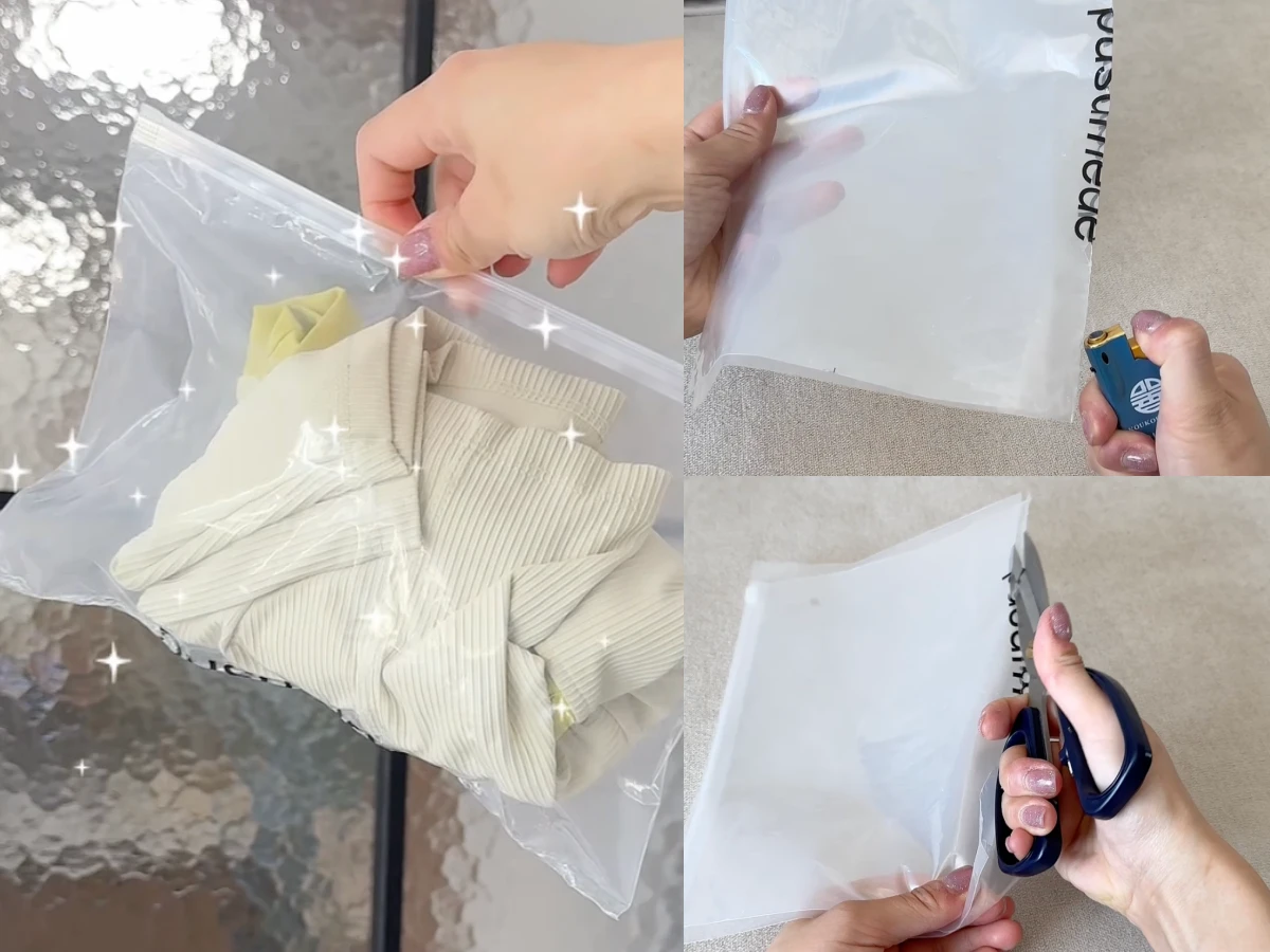 網拍夾鏈袋妙用