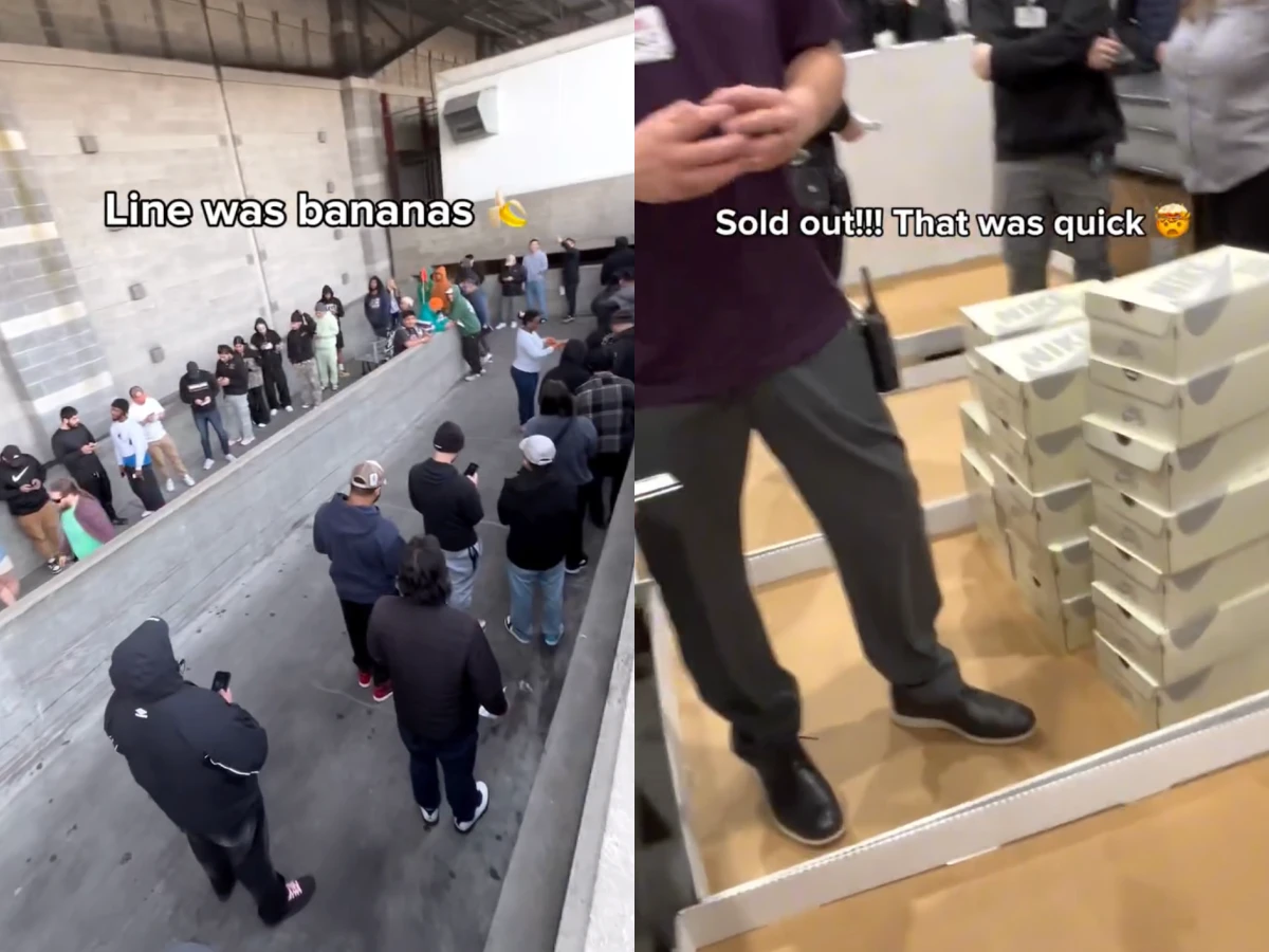 好市多「Costco x Nike聯名鞋」粉絲徹夜排，轉售價竟破萬！網友：以為是AI，結果是真的！