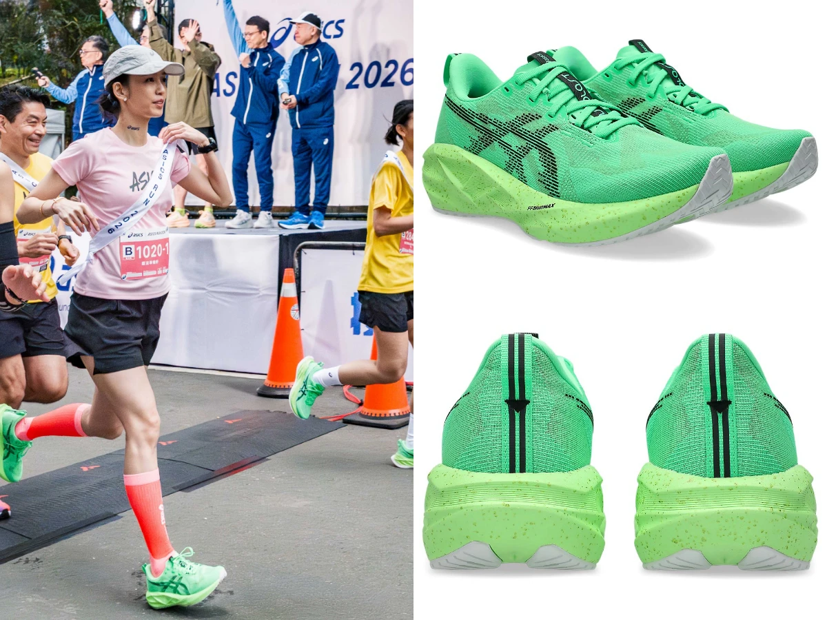 陳庭妮： ASICS NOVABLAST 5 EKIDEN，NT.4,580