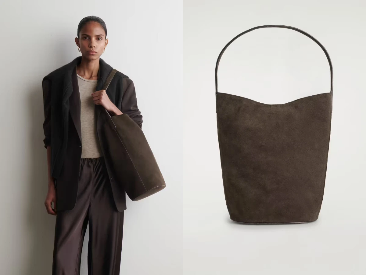 COS 皮革托特包，NT.9,000