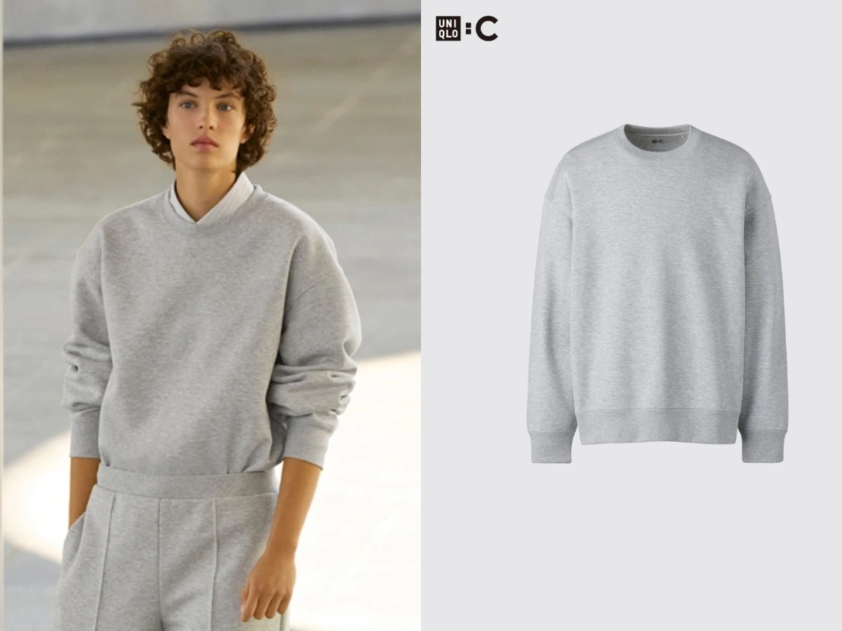 UNIQLO 寬版休閒上衣(長袖)，NT.990