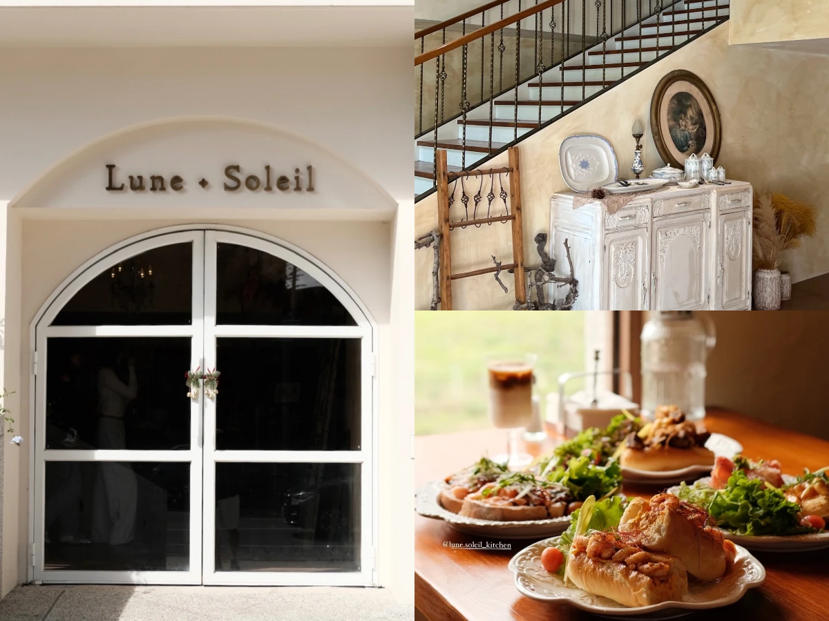 台中咖啡廳推薦5.日月鄉村廚房LUNE SOLEIL
