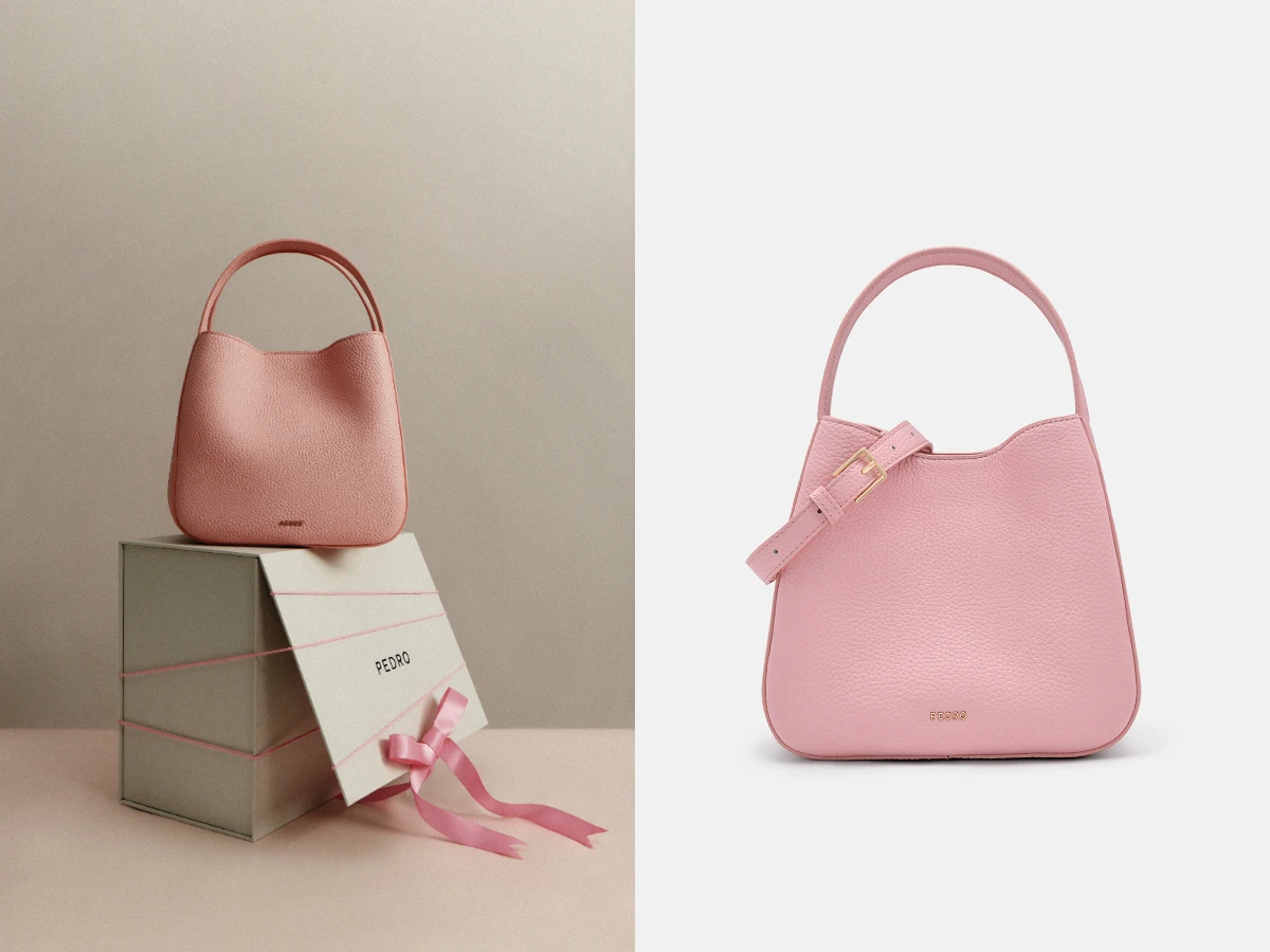 PEDRO Dana 皮革水桶包，NT.4,290