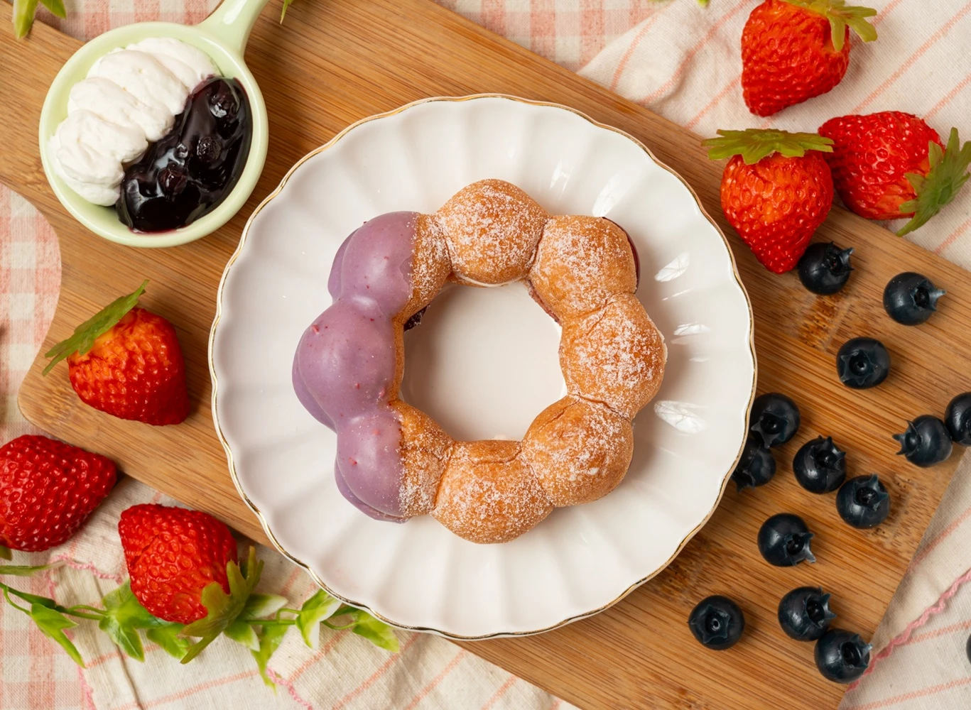 4.藍莓乳酪波堤