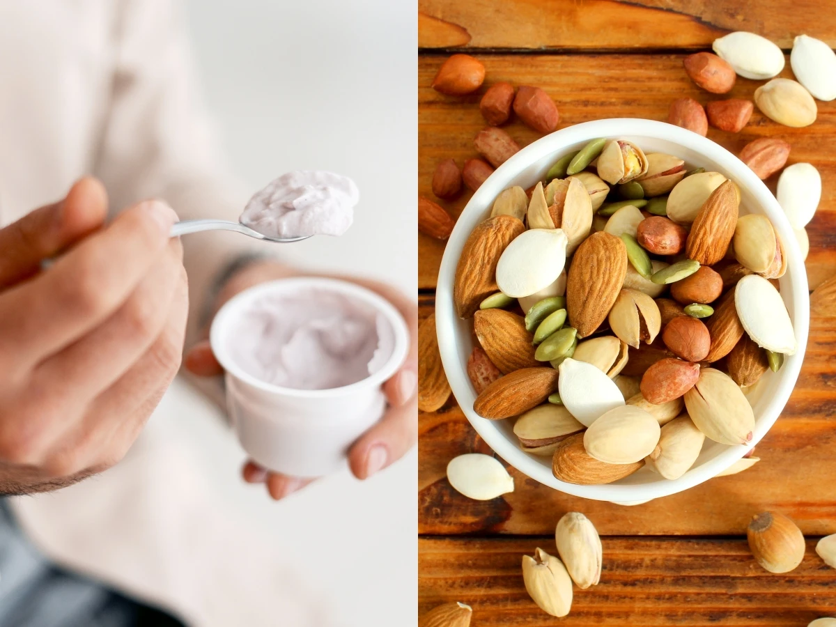 早餐解便秘食物：優格＋益生菌＋堅果