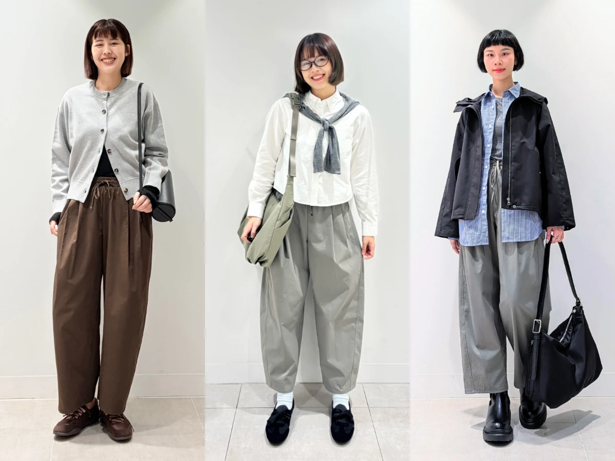 BARREL ANKLE 錐形褲