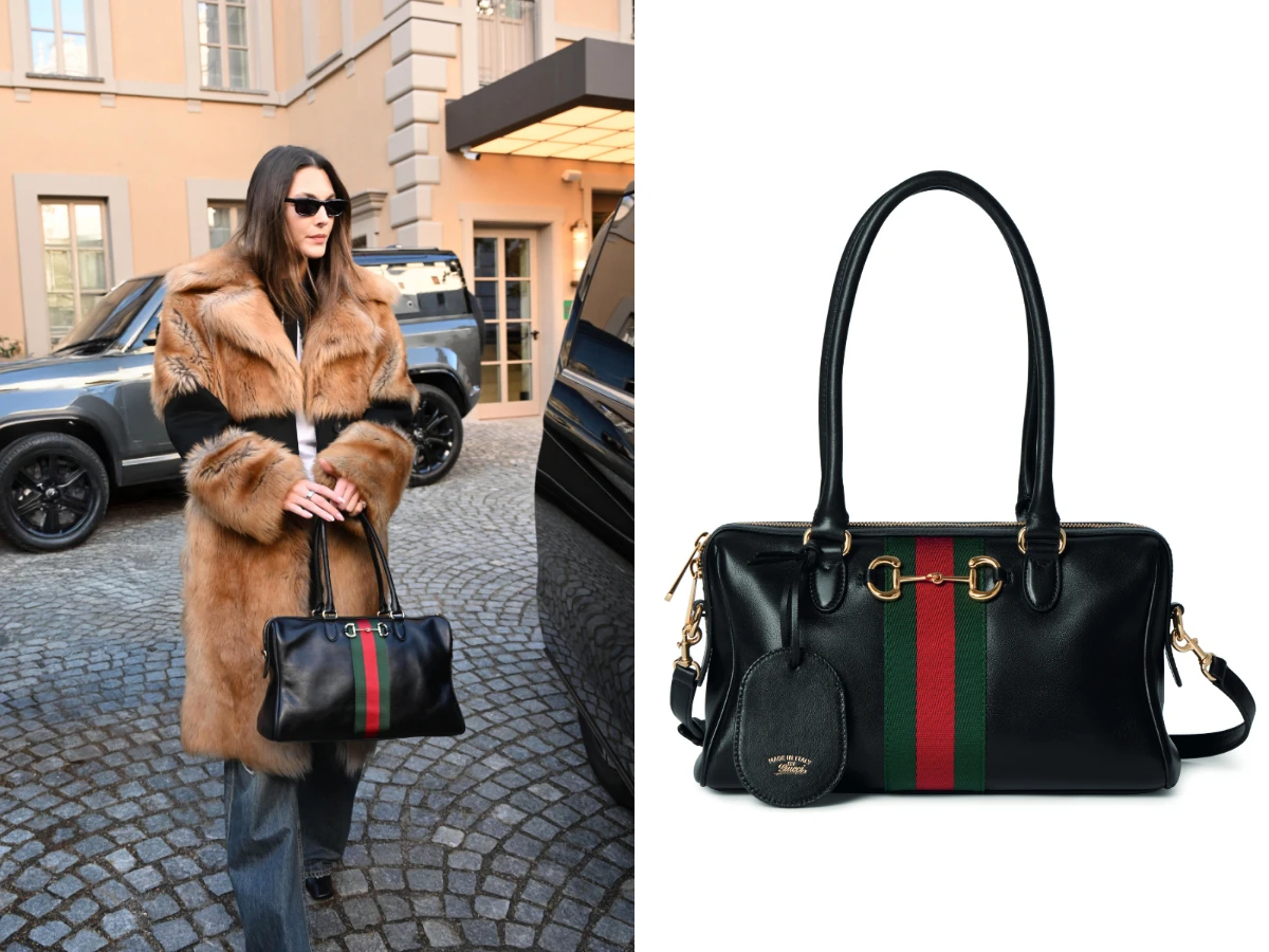 Gucci Borsetto 黑色皮革(小型)，NT.105,800