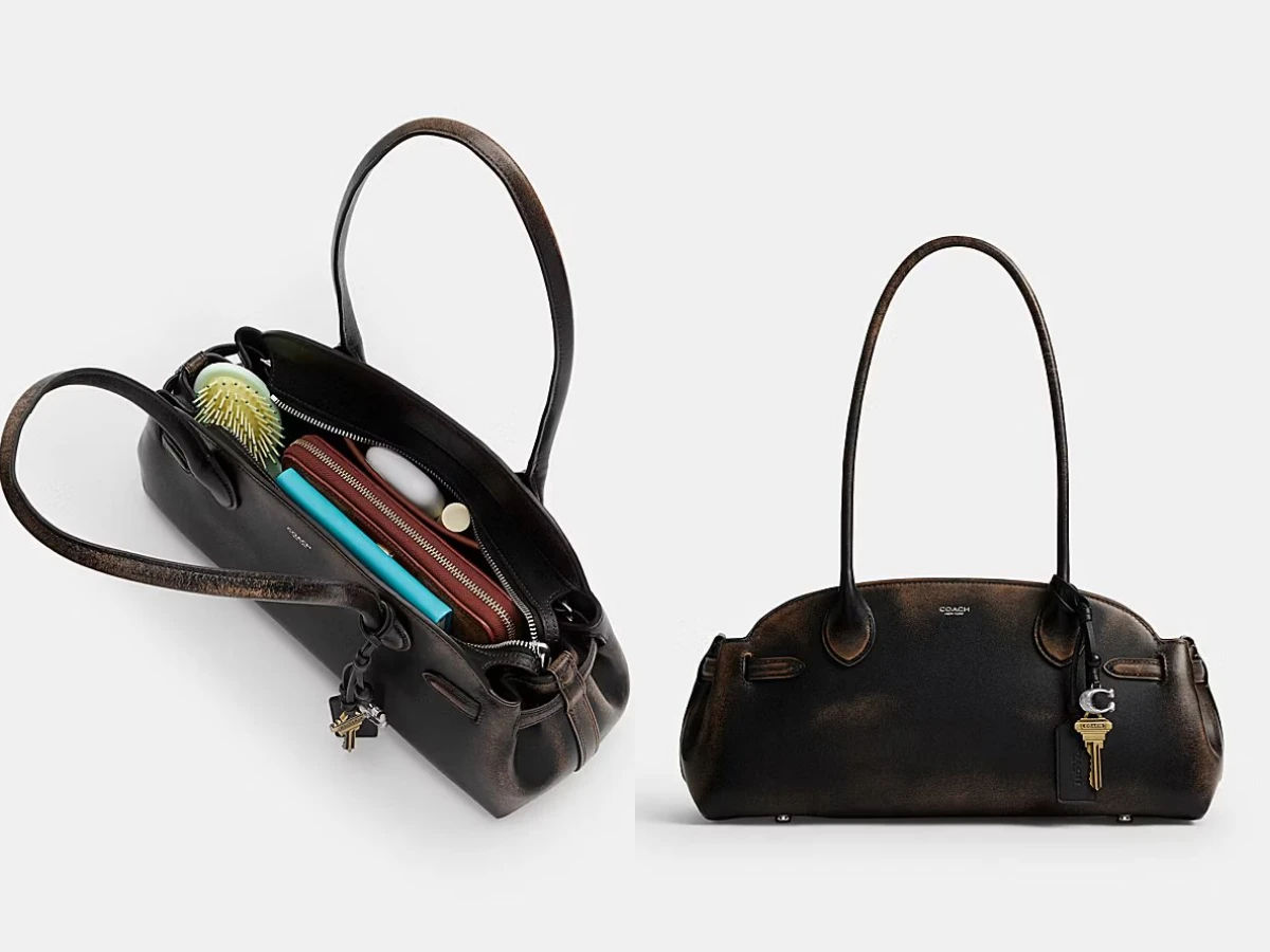 Coach EMPIRE 34 復古摯愛皮革手袋，NT.20,800