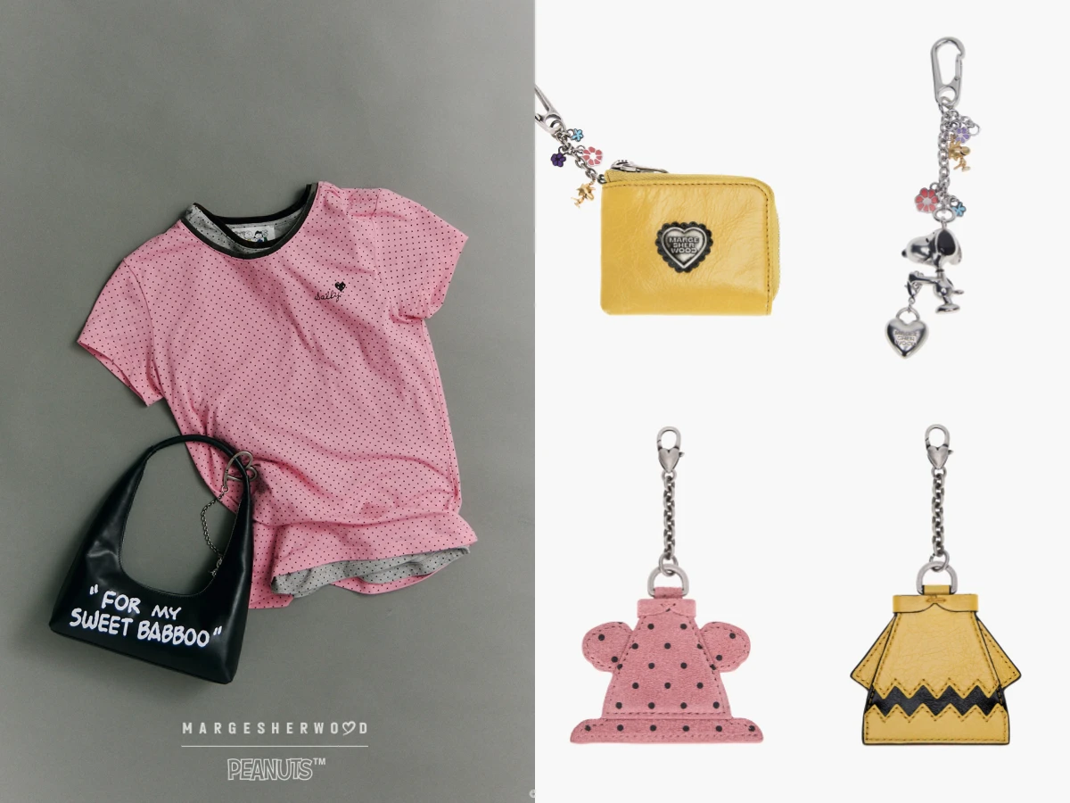 MARGESHERWOOD &times; PEANUTS 史奴比聯名！