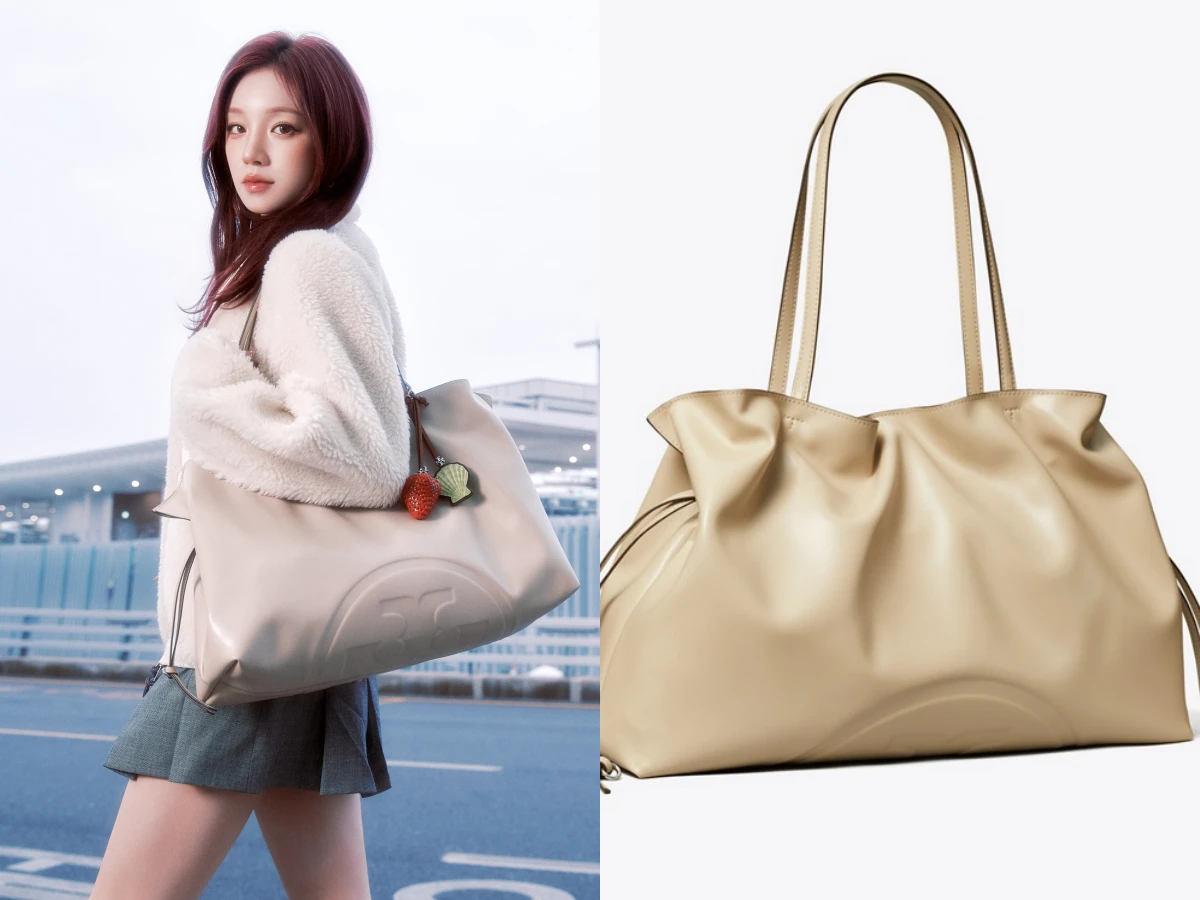 宋雨琦同款：TORY BURCH &nbsp;ELLA &nbsp;束口托特包