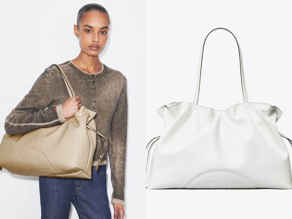 宋雨琦同款：TORY BURCH &nbsp;ELLA &nbsp;束口托特包